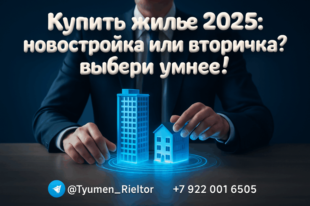Купить жилье 2025: новостройка или вторичка? выбери умнее!