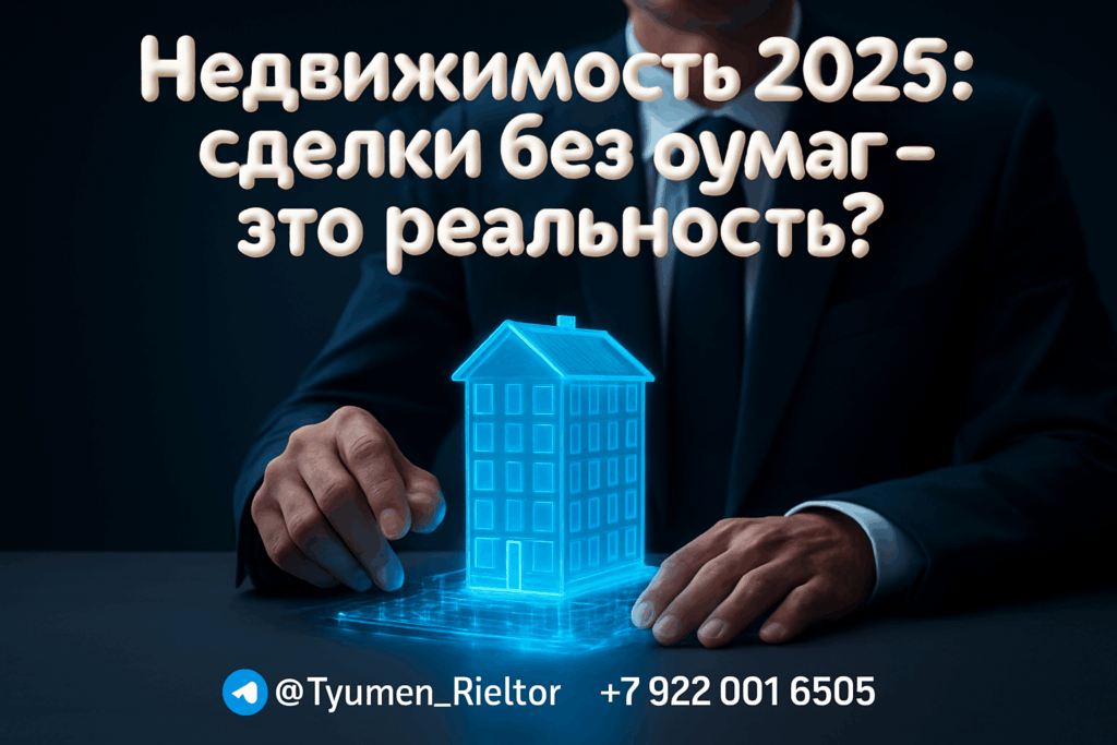 Недвижимость 2025: сделки без бумаг – это реальность?