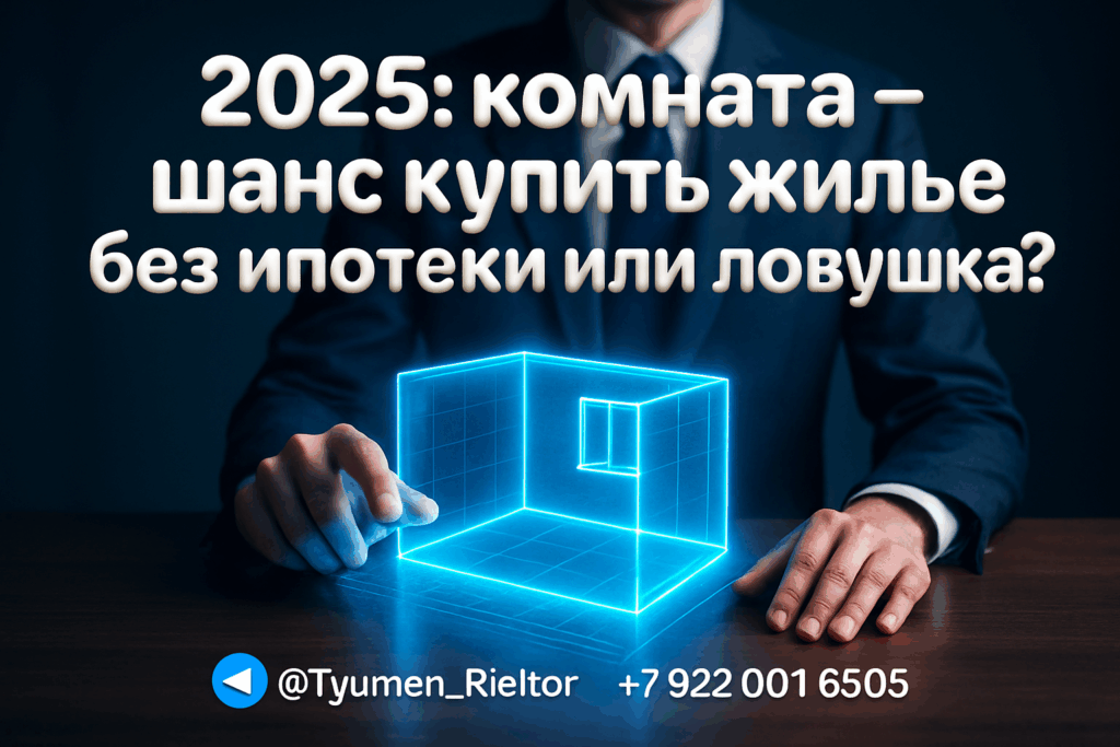 2025: комната – шанс купить жилье без ипотеки или ловушка?