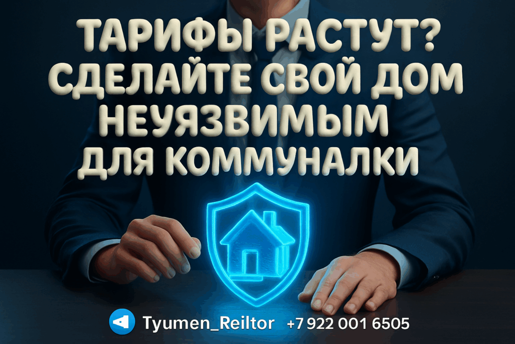 Тарифы растут? Сделайте свой дом неуязвимым для коммуналки