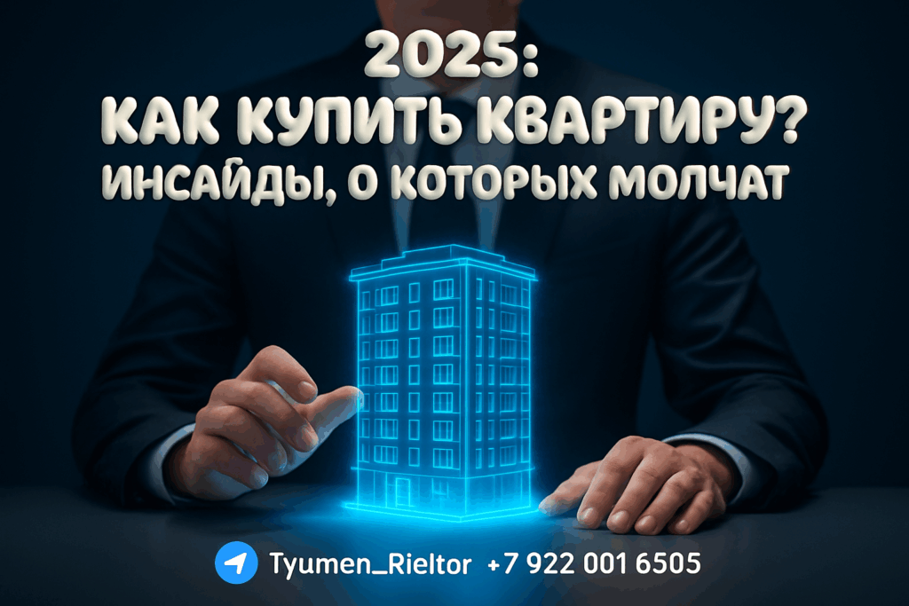 2025: как купить квартиру? Инсайды, о которых молчат.