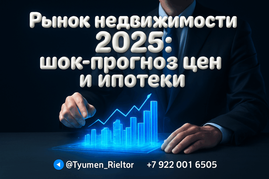 Рынок недвижимости 2025: шок-прогноз цен и ипотеки