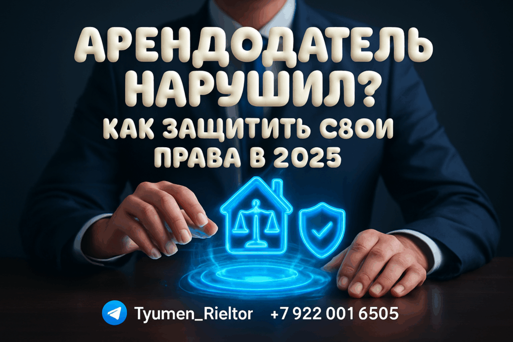 Арендодатель нарушил? Как защитить свои права в 2025