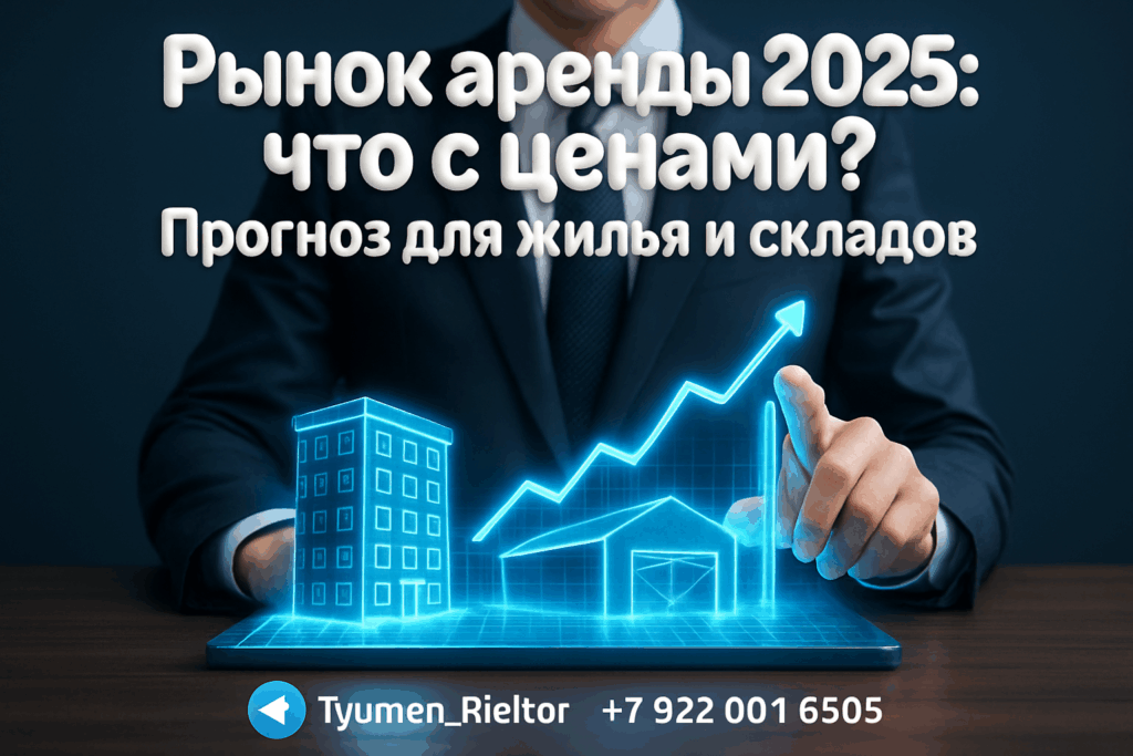 Рынок аренды 2025: что с ценами? Прогноз для жилья и складов.