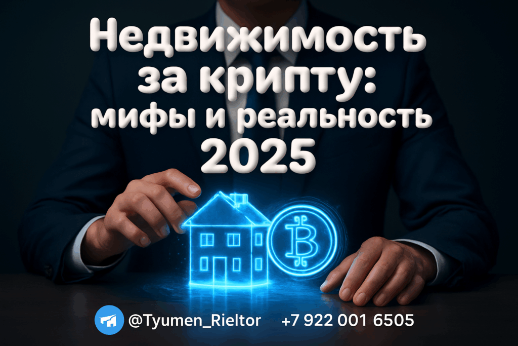 Недвижимость за крипту: мифы и реальность 2025