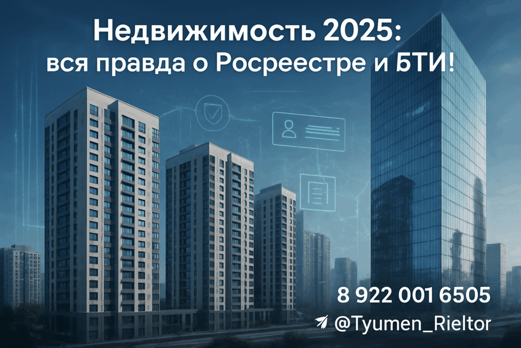 Недвижимость 2025: вся правда о Росреестре и БТИ!