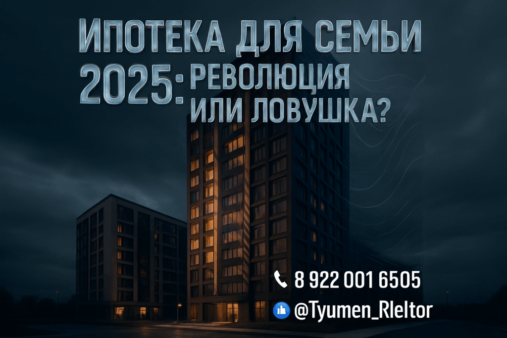 Ипотека для семьи 2025: революция или ловушка?