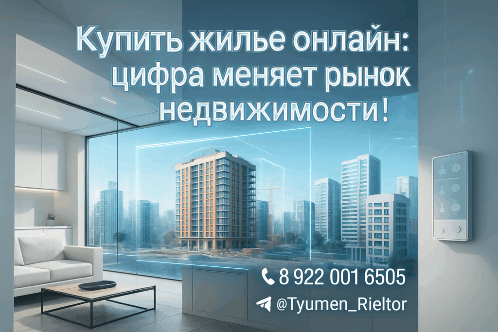 Купить жилье онлайн: цифра меняет рынок недвижимости!