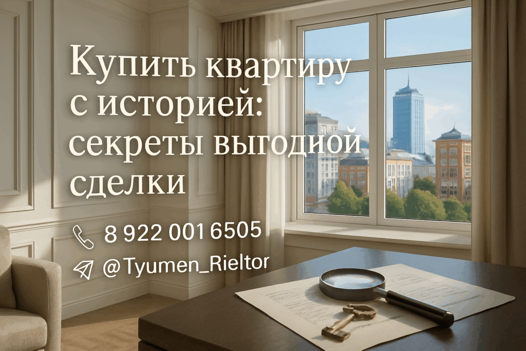 Купить квартиру с историей: секреты выгодной сделки