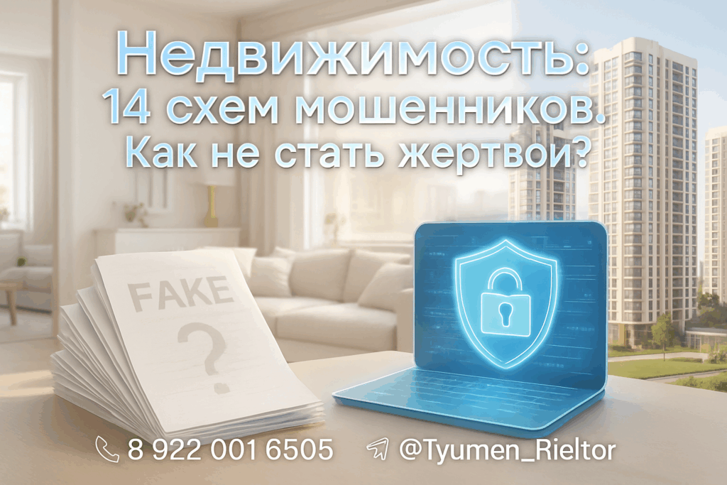 Недвижимость: 14 схем мошенников. Как не стать жертвой?