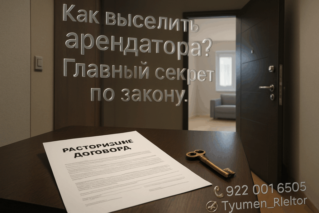 Как выселить арендатора? Главный секрет по закону.