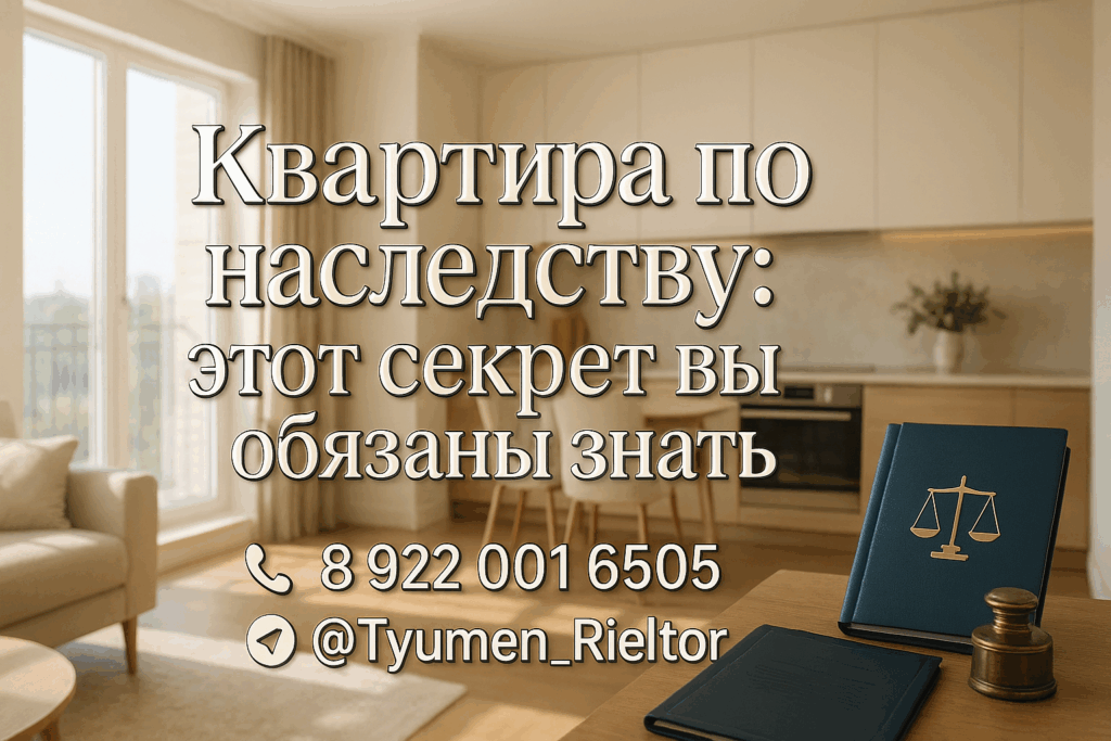 Квартира по наследству: этот секрет вы обязаны знать