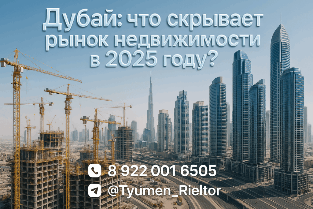 Дубай: что скрывает рынок недвижимости в 2025 году?