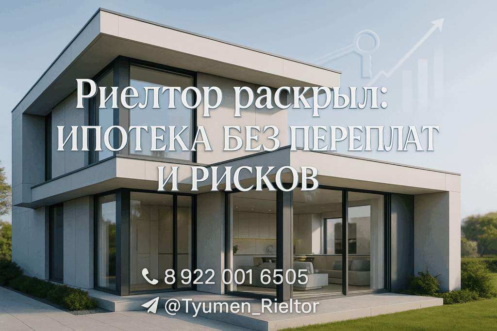 Риэлтор раскрыл: ипотека без переплат и рисков