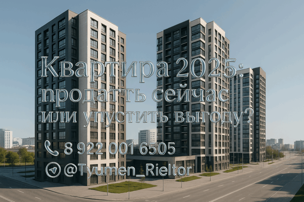 Квартира 2025: продать сейчас или упустить выгоду?