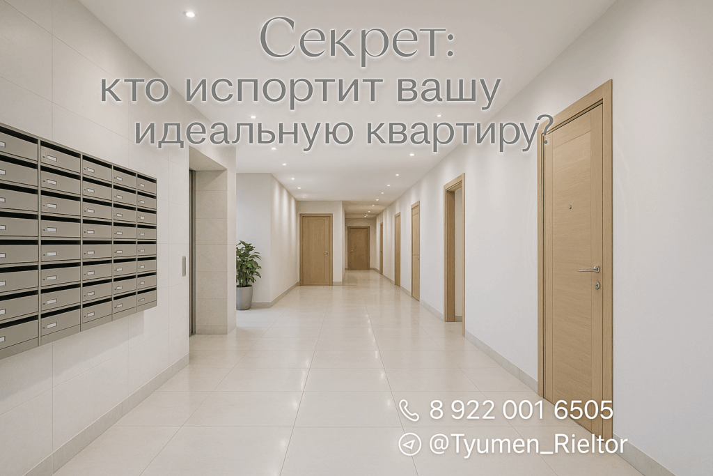 Секрет: кто испортит вашу идеальную квартиру?