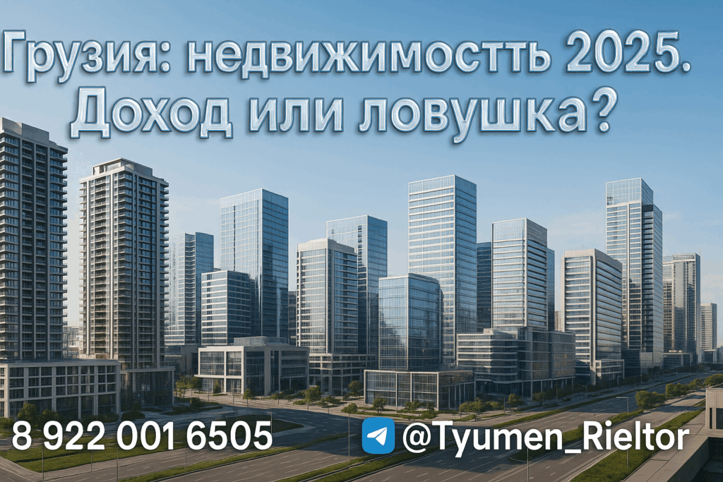 Грузия: недвижимость 2025. Доход или ловушка?