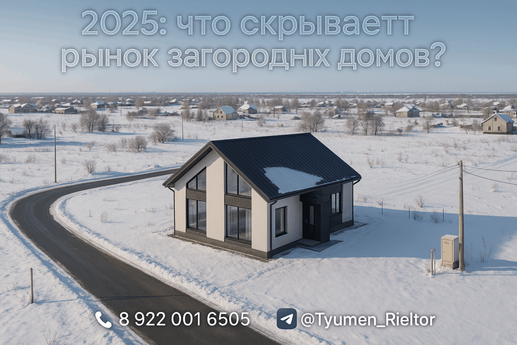 2025: что скрывает рынок загородных домов?