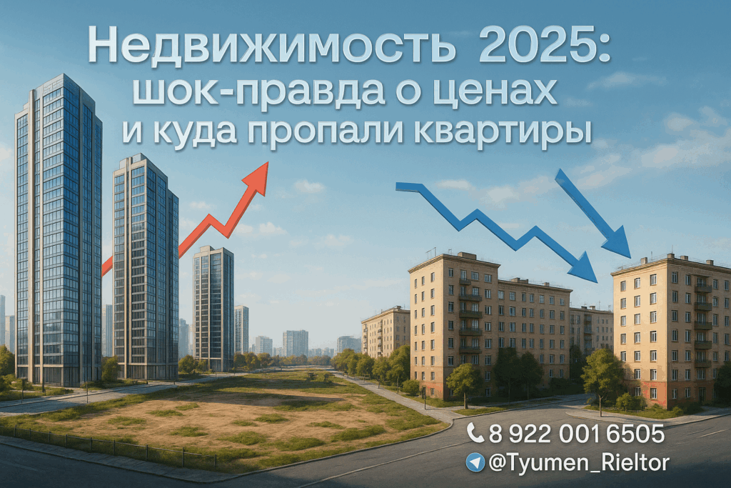 Недвижимость 2025: шок-правда о ценах и куда пропали квартиры