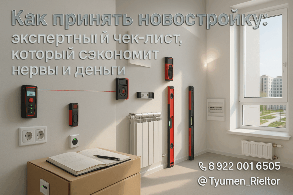 Как принять новостройку: экспертный чек-лист, который сэкономит нервы и деньги