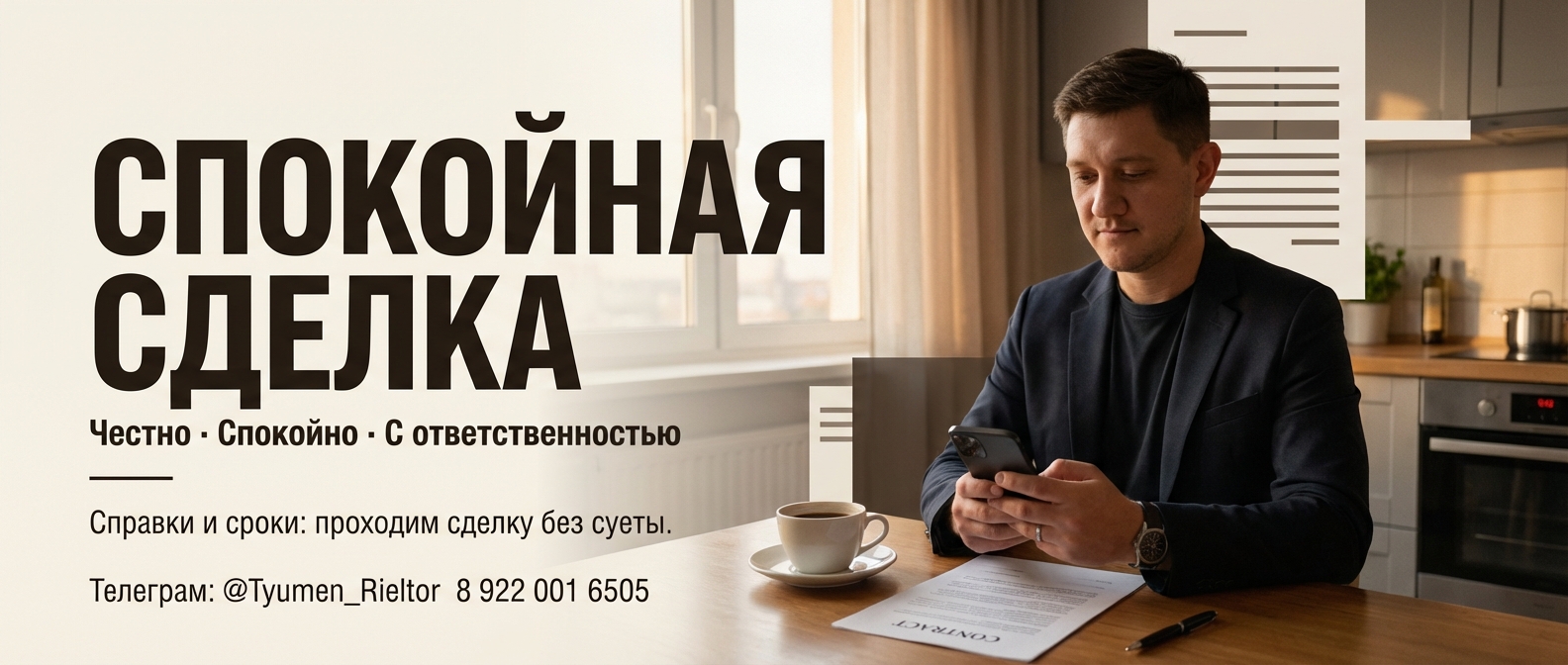 Телеграм канал о недвижимости