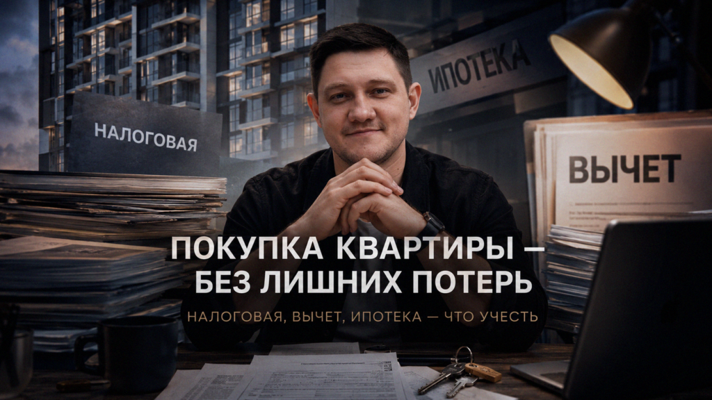 Покупка квартиры, налоговые аспекты, вычет и ипотека