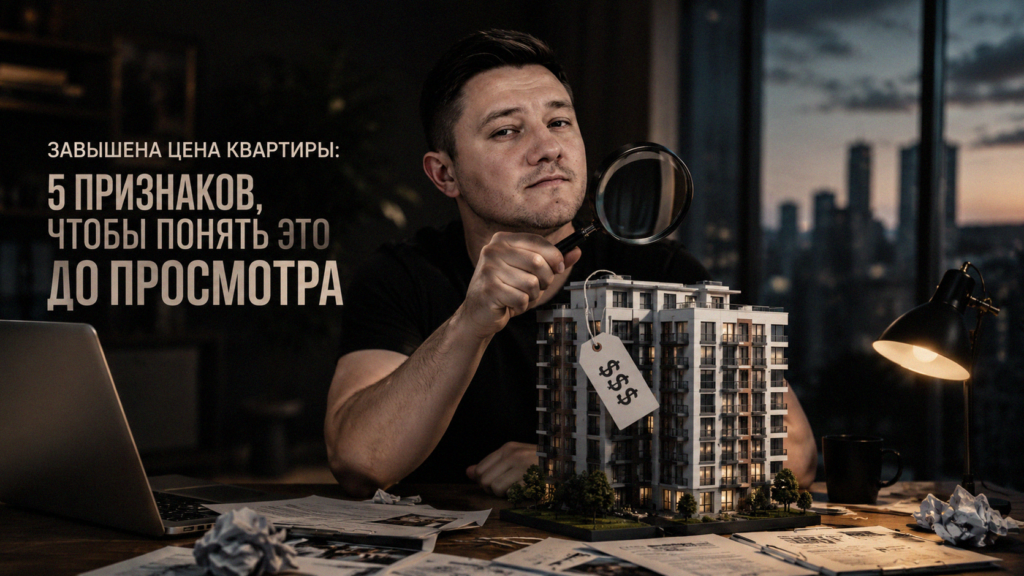 Признаки завышенной цены квартиры