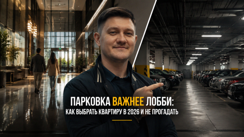 Парковка важнее лобби в выборе квартиры