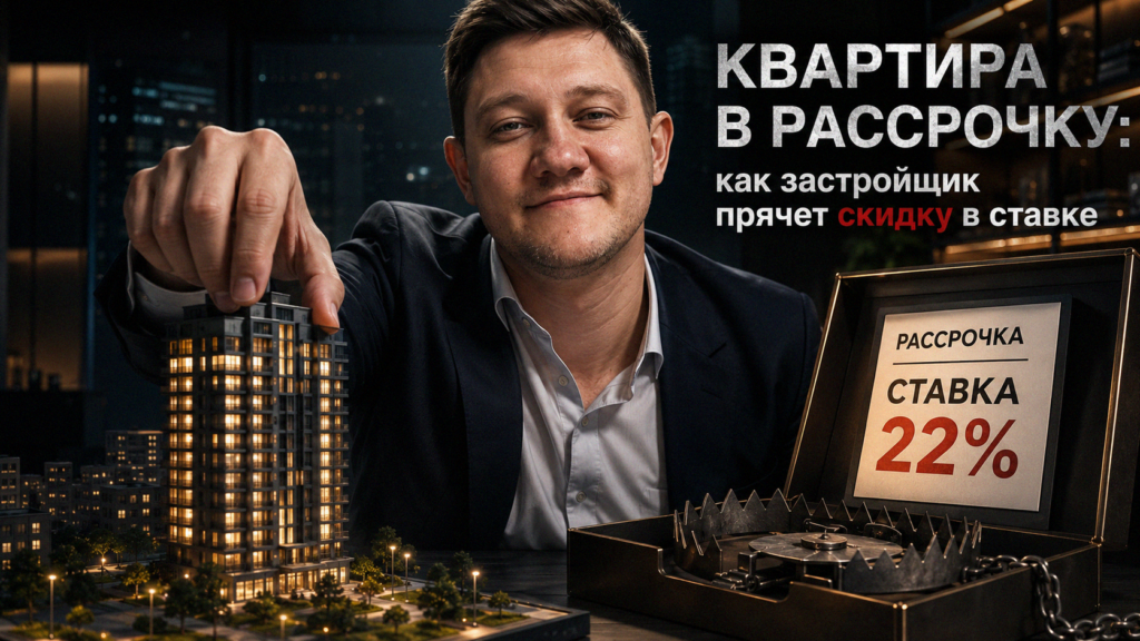 Квартира в рассрочку с скрытыми скидками