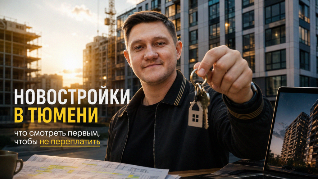 Новостройки в Тюмени