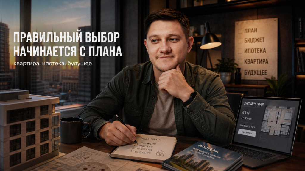 Информация о покупке квартиры и оформлении ипотеки