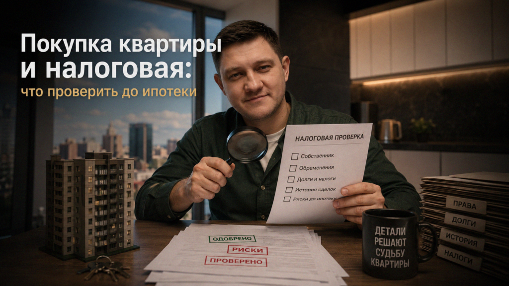 Покупка квартиры и налоговая информация перед ипотекой