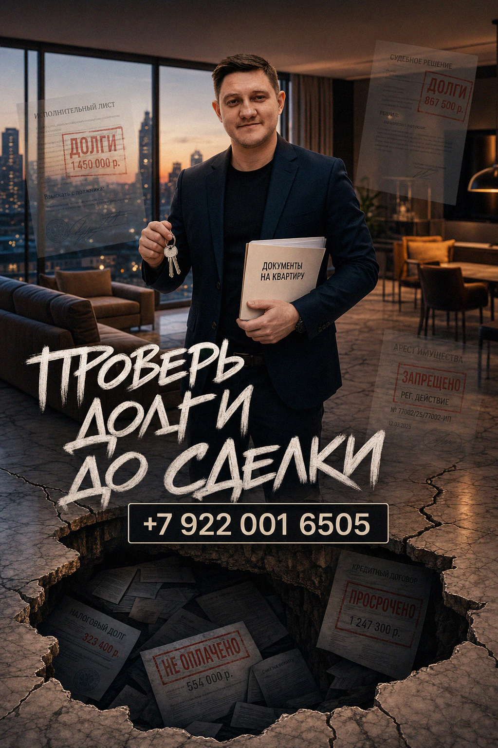 Скрытые долги продавца квартиры