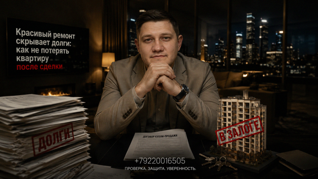 красивый ремонт и защита квартиры от долгов
