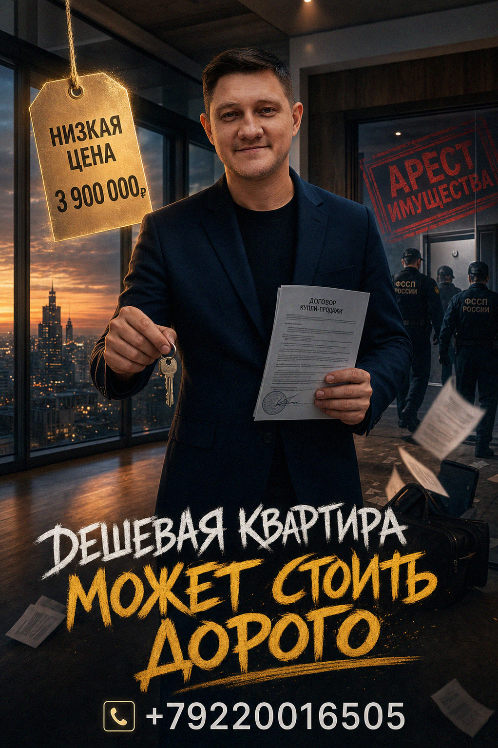 Арест и приставы при покупке квартиры низкая цена