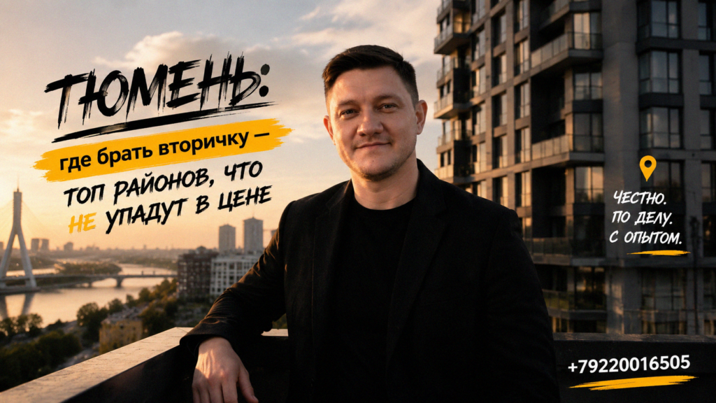 Тюмень вторичное жилье
