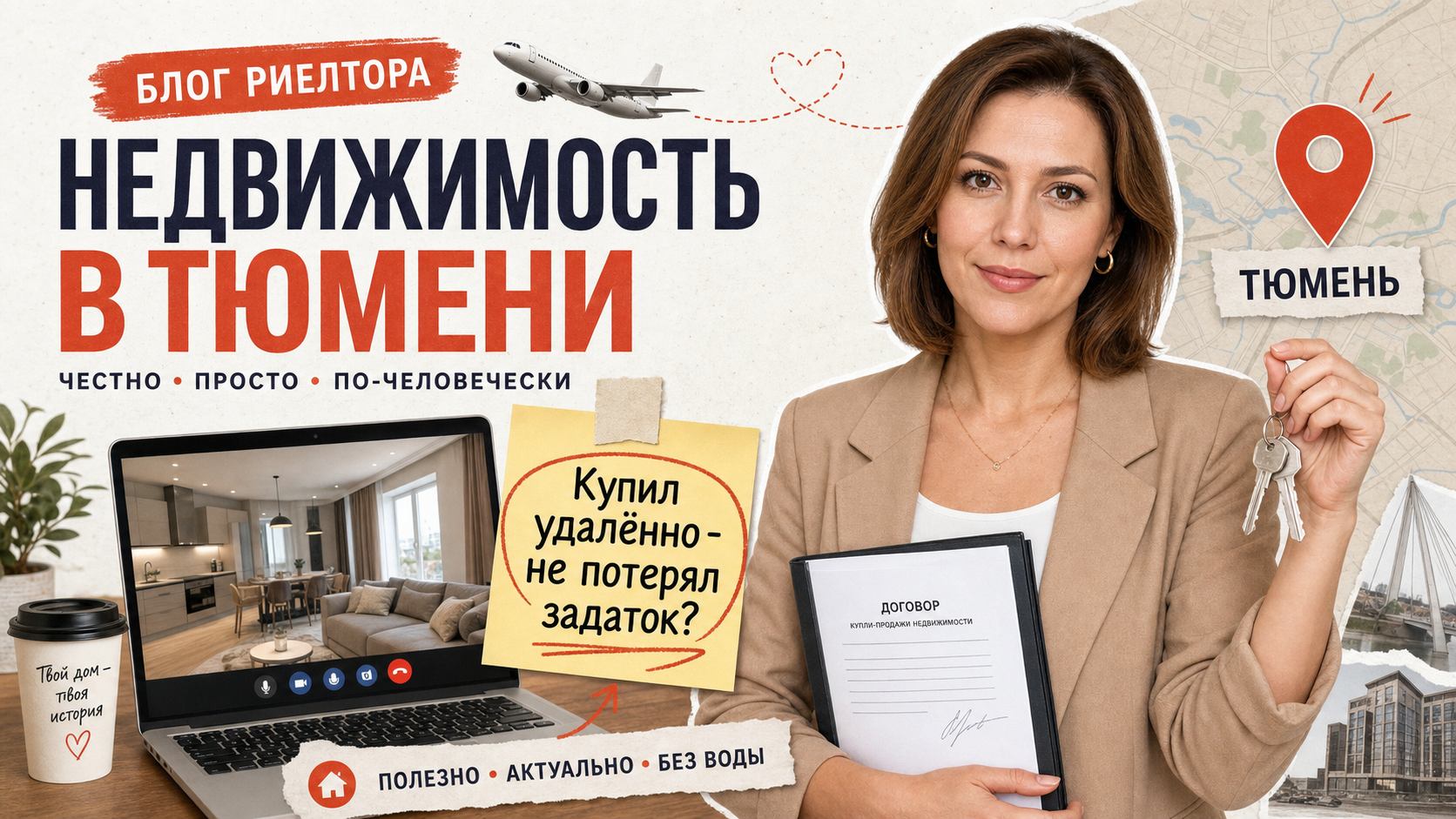 Как купить квартиру в Тюмени из другого города — иллюстрация
