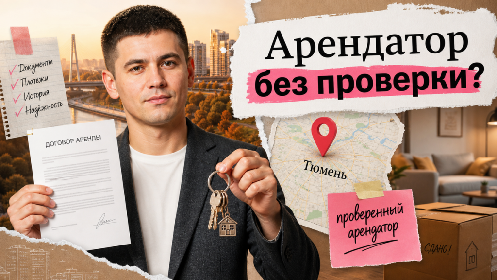 Как сдать квартиру в аренду в Тюмени — иллюстрация к статье