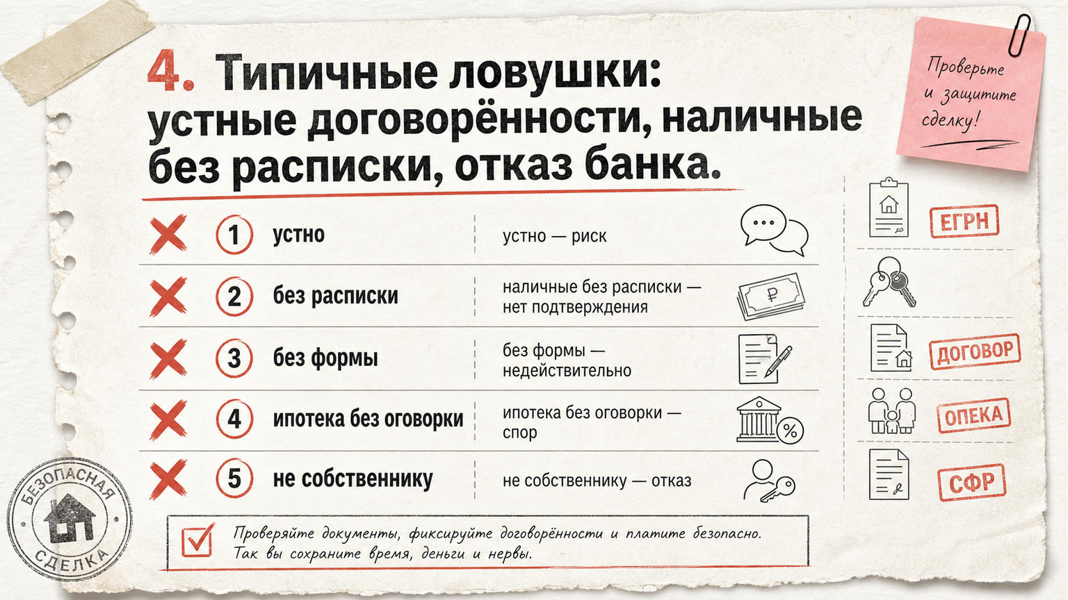 Типичные ловушки предоплаты