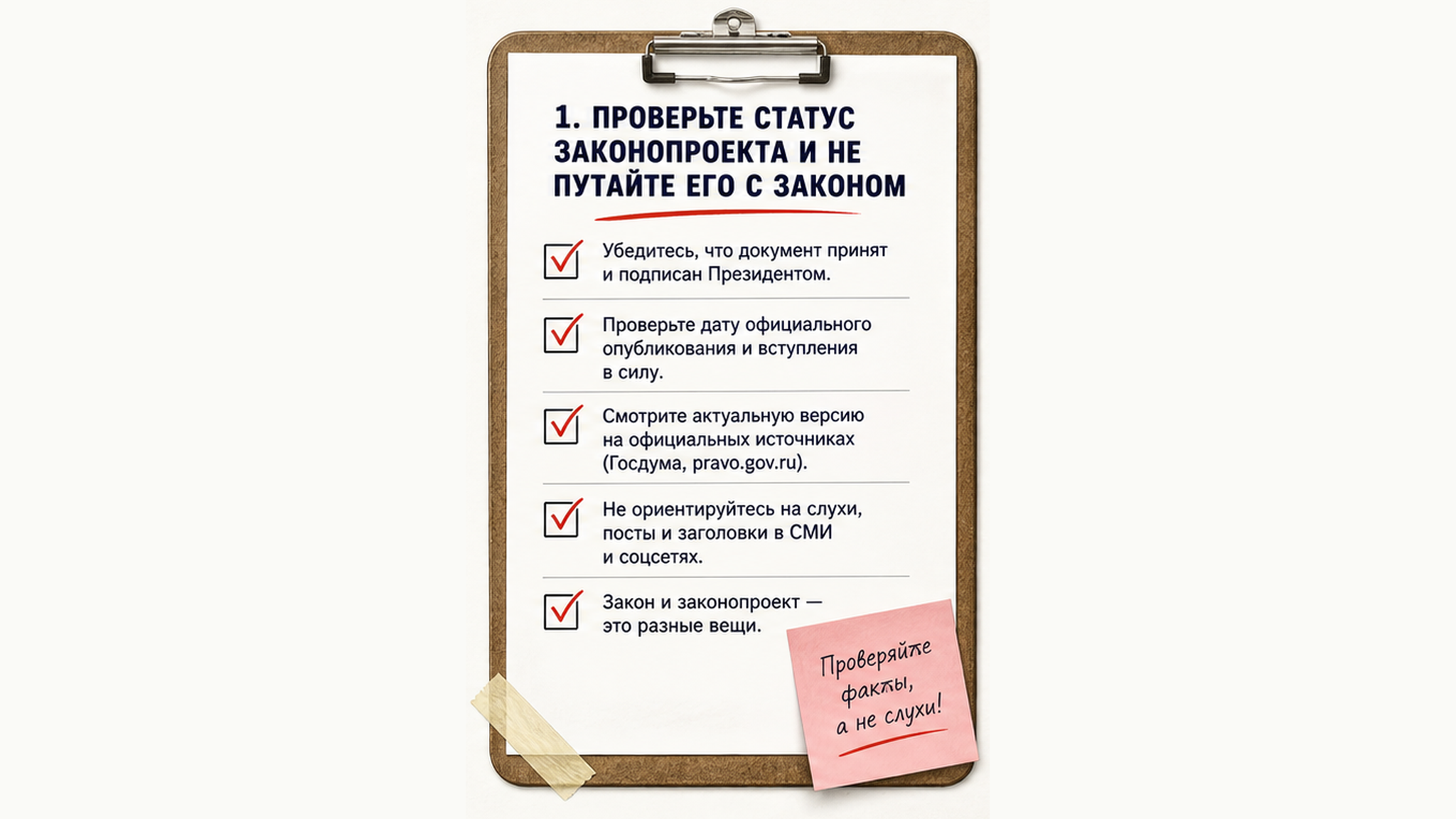 Чеклист покупателя: статус законопроекта и действующие правила при покупке квартиры