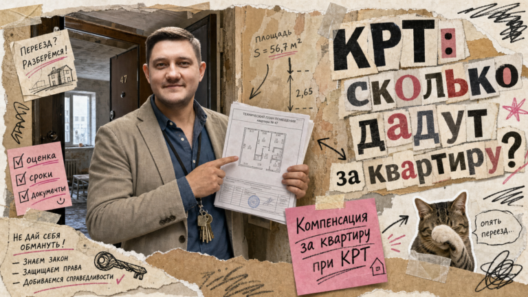 Обложка: КРТ в Тюмени: компенсация и чеклист собственника