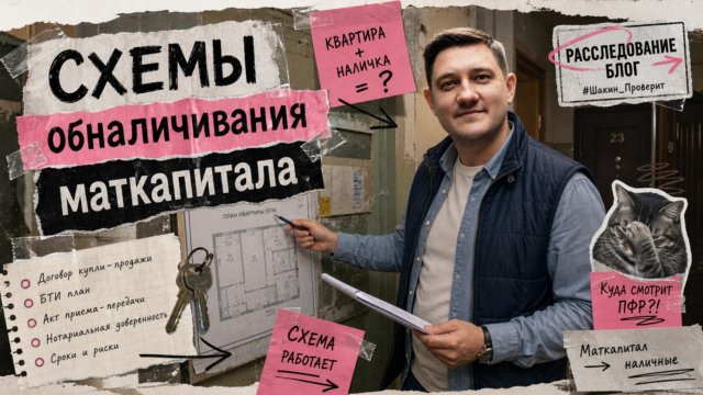 Обложка: Схемы обналичивания маткапитала: уголовка и чеклист сделки в Тюмени