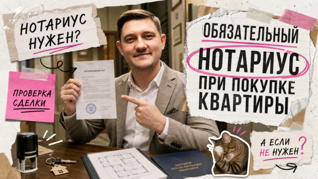 Обложка: Нотариус при покупке квартиры: чеклист и цены в Тюмени