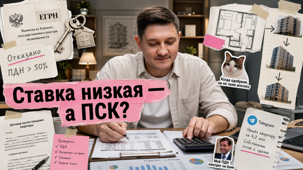 Обложка: Отказ в ипотеке из-за ПДН в июле 2026: план для покупателя в Тюмени
