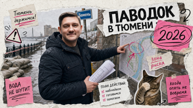 Обложка: Паводок в Тюмени 2026: выплаты и документы собственника