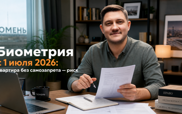 Риэлтор объясняет самозапрет на сделки с недвижимостью после запуска биометрии в июле 2026