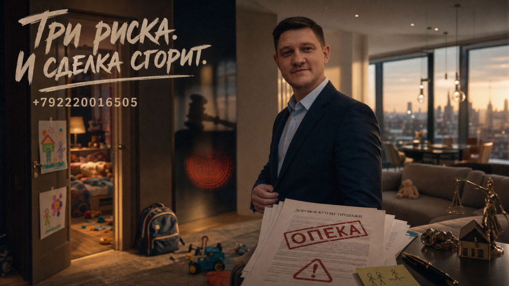 Квартира с детьми и возможные риски отмены сделки