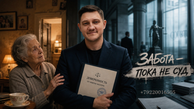 сделка по доверенности от пожилой матери, юридические аспекты