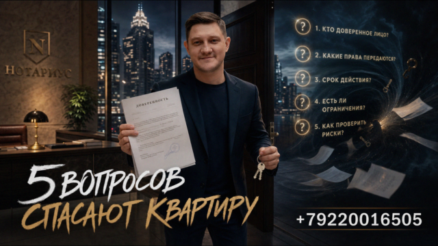 Продажа квартиры по доверенности