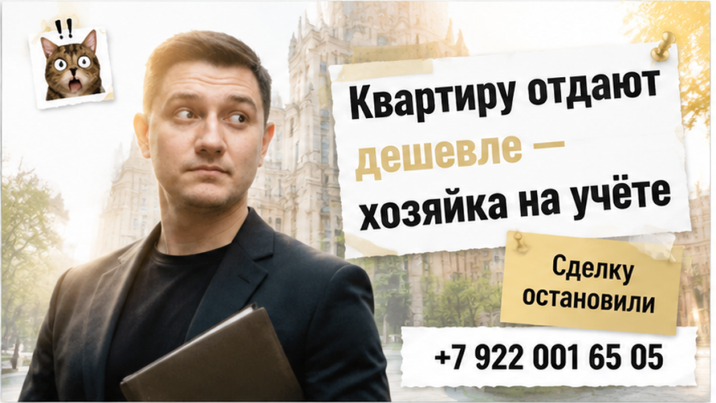 Святослав Шакин с документами у сталинского дома в Тюмени — скидка и ПНД